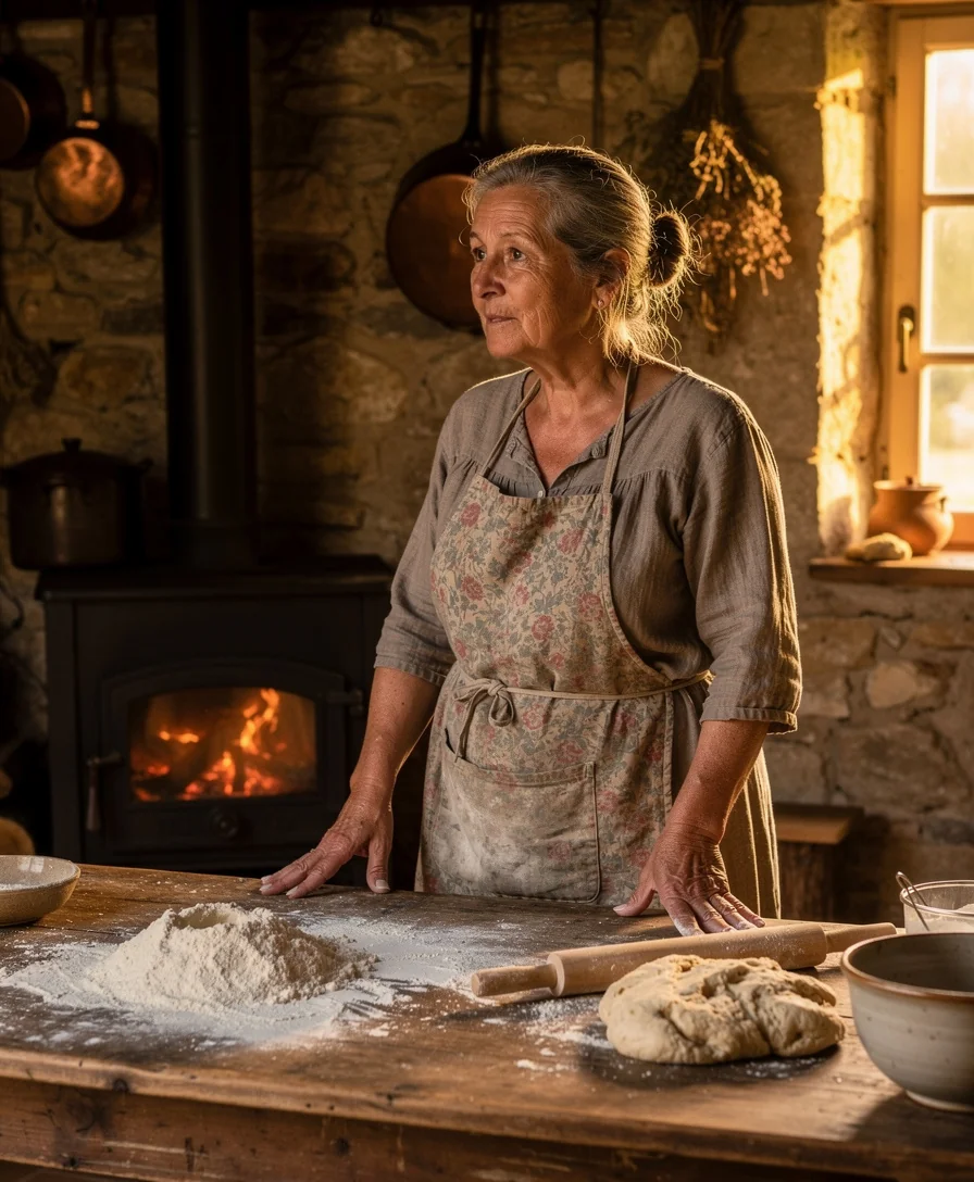 Portrait de cuisinière